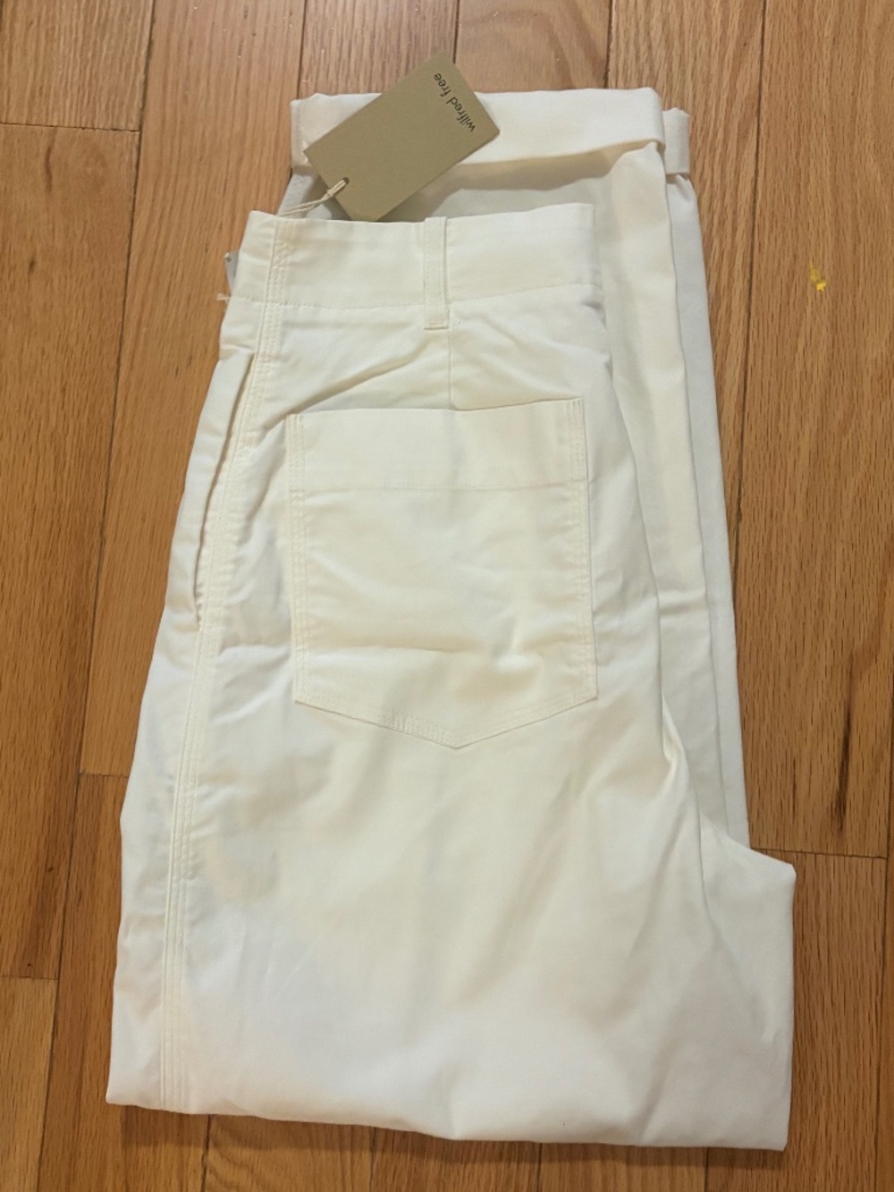 NWT Aritzia Wilfred Free White Pants